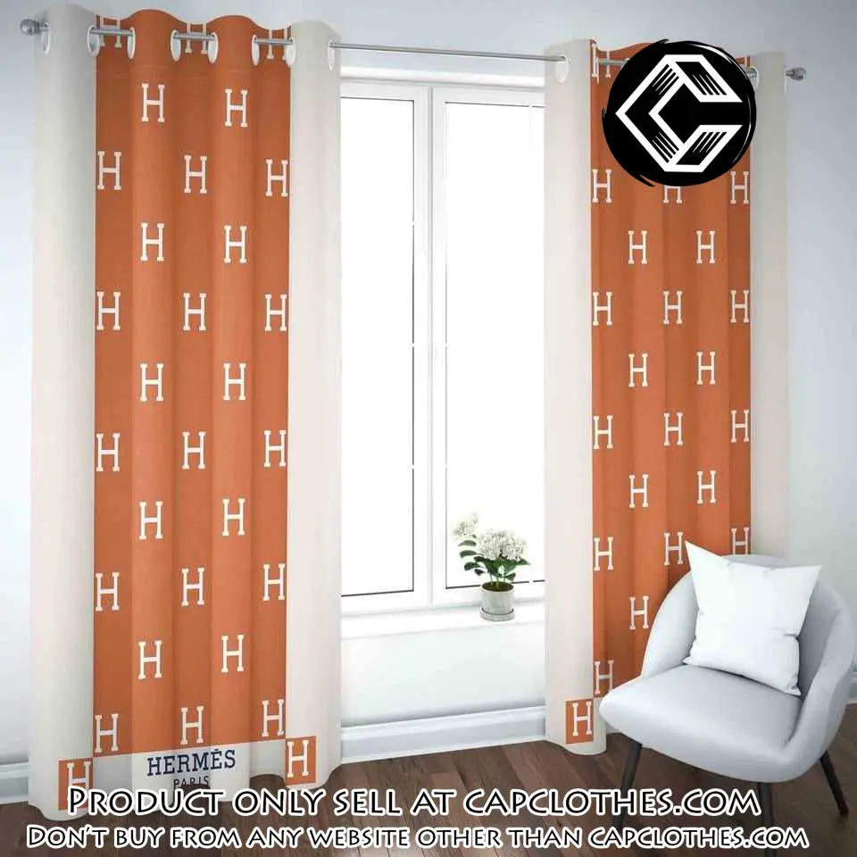 Hermes premium window curtains hot  set wc057 cc5836241